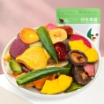 李雷yu韩梅梅综合果蔬脆片208g*1袋什锦蔬菜干休闲即食零食果蔬干